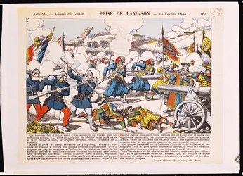 El asedio de Lang-Son, 13 de febrero de 1885